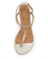 Thumbnail for your product : Splendid Edgewood T-Strap Wedge Sandal, White