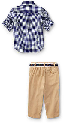 Ralph Lauren Shirt, Belt & Pant Set