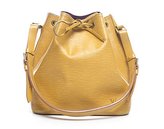 Thumbnail for your product : Louis Vuitton Pre-Owned Citron Yellow Epi Leather Petite Noe Bag