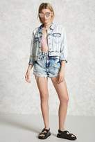 Thumbnail for your product : Forever 21 Contemporary Acid Denim Jacket