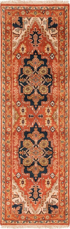 Surya Zeus Zeu-7805 Runner Area Rug, 2'6 x 8'
