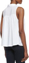 Thumbnail for your product : Splendid Button-Front Combo Tank Top, White