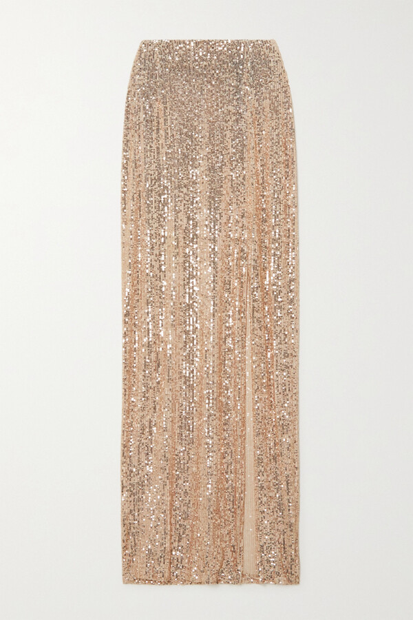 NWT Nordstrom Gold sparkle skirt size 6 | eBay