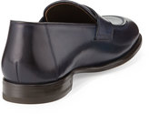 Thumbnail for your product : Tom Ford Hugh Leather Penny Loafer