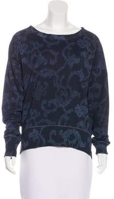 Rag & Bone Patterned Knit Sweatshirt