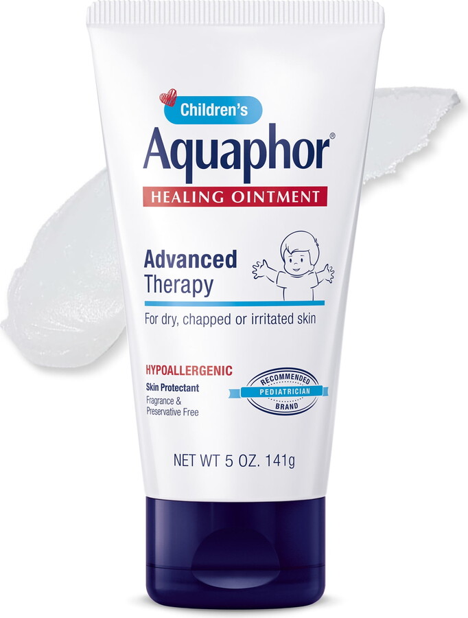 Aquaphor Children's Healing Ointment for Dry, Chapped or Irritated Skin, Hypoallergenic, 5 oz