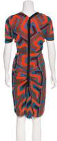 Thumbnail for your product : Gianni Versace Ruched Knee-Length Dress