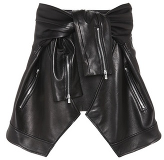 Magda Butrym Buffalo leather skirt