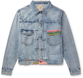 polo ralph lauren stretch denim trucker jacket