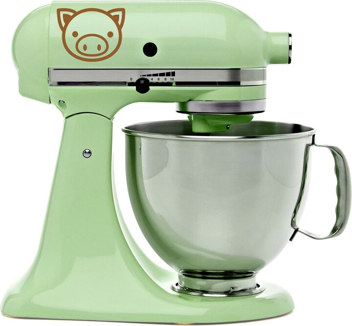 Cute Piggy Kitchenaid Mixer Mixing Machine Decal Art Wrap