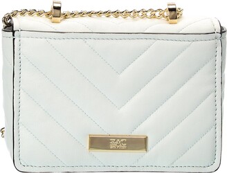 Pearl Lady Earthette Chain Shoulder Bag by ZAC Zac Posen Handbags