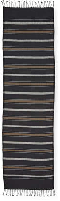 Eileen Fisher Variegated Striped Cotton Scarf