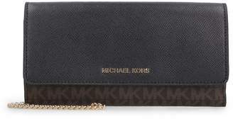 Michael Kors Bicolor Wallet On Chain