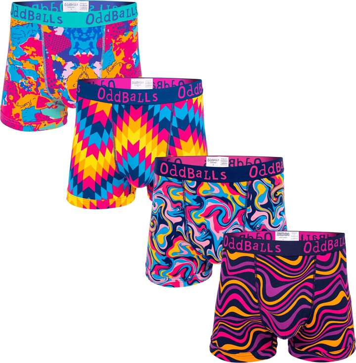 OddBalls Men's Boxers Shorts Multipack Men's Underwear Loungewear