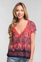 Thumbnail for your product : Love Stitch Lovestitch Dyed Cotton Top