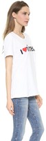 Thumbnail for your product : TEXTILE Elizabeth and James I Heart Futbol Bowery Tee