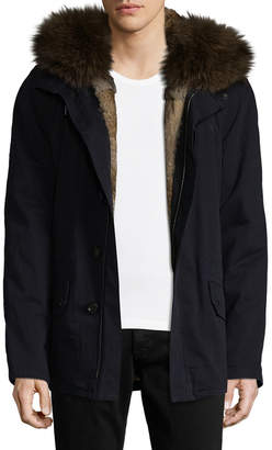Yves Salomon Two-Way Zip Coat