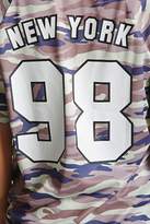 Thumbnail for your product : Forever 21 Camo Print Baseball Jersey