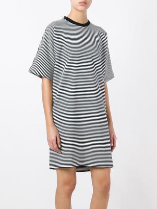 Diesel Black Gold striped dress - women - Cotton/Nylon/Spandex/Elastane - XS