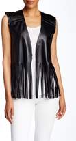 Thumbnail for your product : Insight Faux Leather Fringe Vest