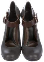 Thumbnail for your product : Marni Rubber Mary Jane Pumps