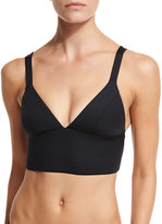 Thumbnail for your product : Vitamin A Neutra Strappy-Back Bustier Swim Top, Black
