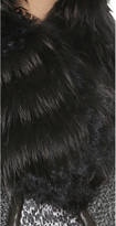 Thumbnail for your product : Adrienne Landau Fur Clip Scarf
