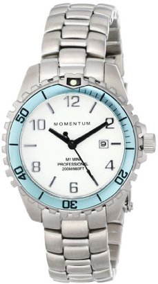 Momentum Womens Quartz Watch, Analogue Classic Display and Stainless Steel Strap 1M-DV07WA0