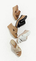 Thumbnail for your product : Donald J Pliner Flore Woven Platform Wedge Sandal, White