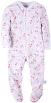 Thumbnail for your product : Marquebaby Baby Girls' Footed Pajama - Zip Front 100% Cotton Sleeper 6M Sleep and Play