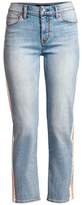 Thumbnail for your product : Hudson Nico Mid-Rise Racing Stripe Jeans