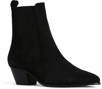 sandro suede ankle boots