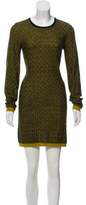 Thumbnail for your product : A.L.C. Wool Patterned Dress