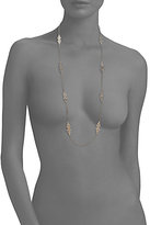 Thumbnail for your product : Adriana Orsini Scales Long Station Necklace
