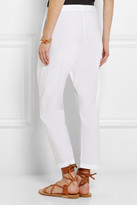 Thumbnail for your product : Etoile Isabel Marant Sidney cotton tapered pants