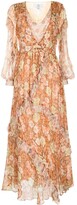 Thumbnail for your product : We Are Kindred Gisela lurex maxi dress