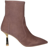 Thumbnail for your product : Stuart Weitzman Pointed-Toe Ankle Booties