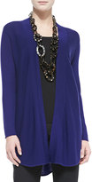 Thumbnail for your product : Eileen Fisher Merino Wool Jersey Long Cardigan, Petite