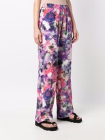 Thumbnail for your product : McQ Abstract-Print Trousers