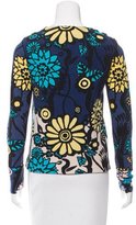 Thumbnail for your product : Issa Floral Print Silk-Blend Top