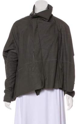 Rick Owens Long Sleeve Zip-Up Jacket