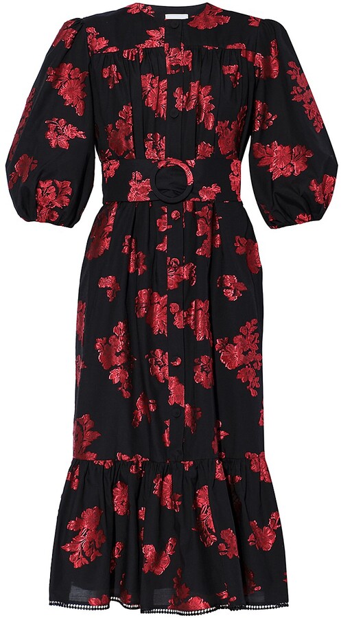 estella jacquard dress