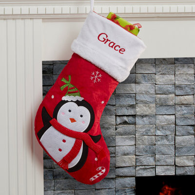 Personalization Mall Santa Claus Lane Personalized Stocking