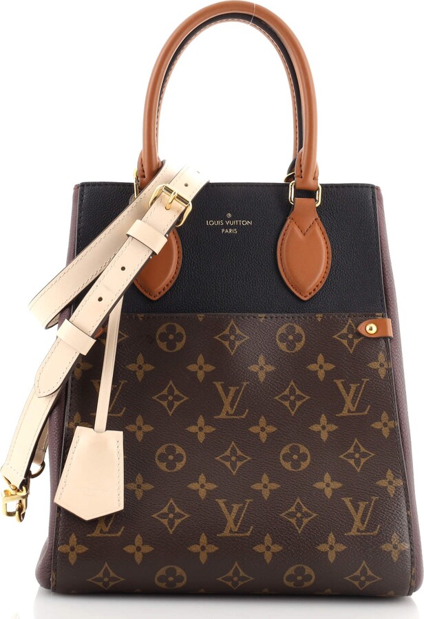 Louis Vuitton Fold Tote Monogram Canvas and Leather MM - ShopStyle