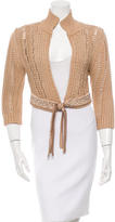 Thumbnail for your product : Roberto Cavalli Knit Embellished Shrug