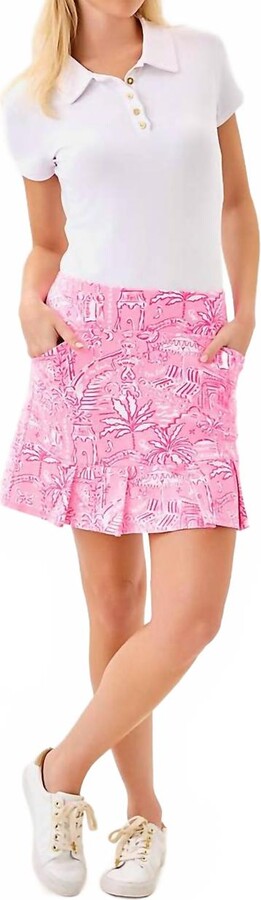 Lilly Pulitzer Bessie Skort In Conch Shell Pink Penny's Playground