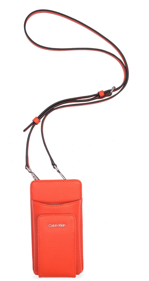 Calvin Klein Saffiano Phone Crossbody Bag - ShopStyle