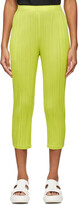 Thumbnail for your product : Pleats Please Issey Miyake Green Monthly Colors February Trousers