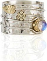 Thumbnail for your product : Charlotte's Web Jewellery Women's Secret Garden Silver Ring - Moonstone