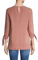 Thumbnail for your product : HUGO BOSS Ivimea Tie-Sleeve Top